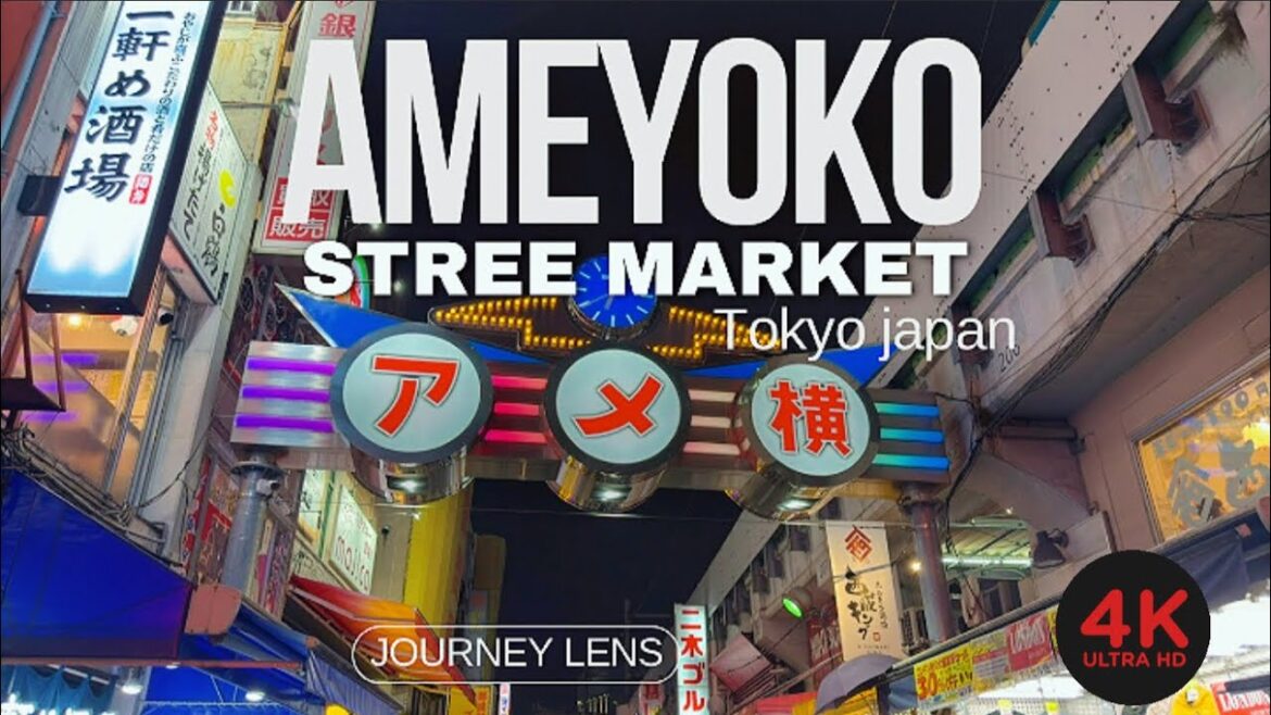 Ameyoko  shopping street market Ueno / Tokyo’s best shopping & street food spot