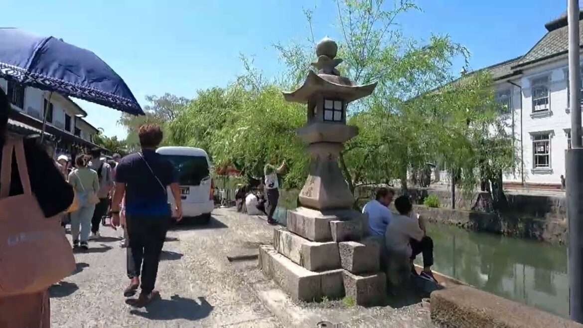 This place in Japan is not famous for tourist(Kurashiki Bikan historical Quarter)