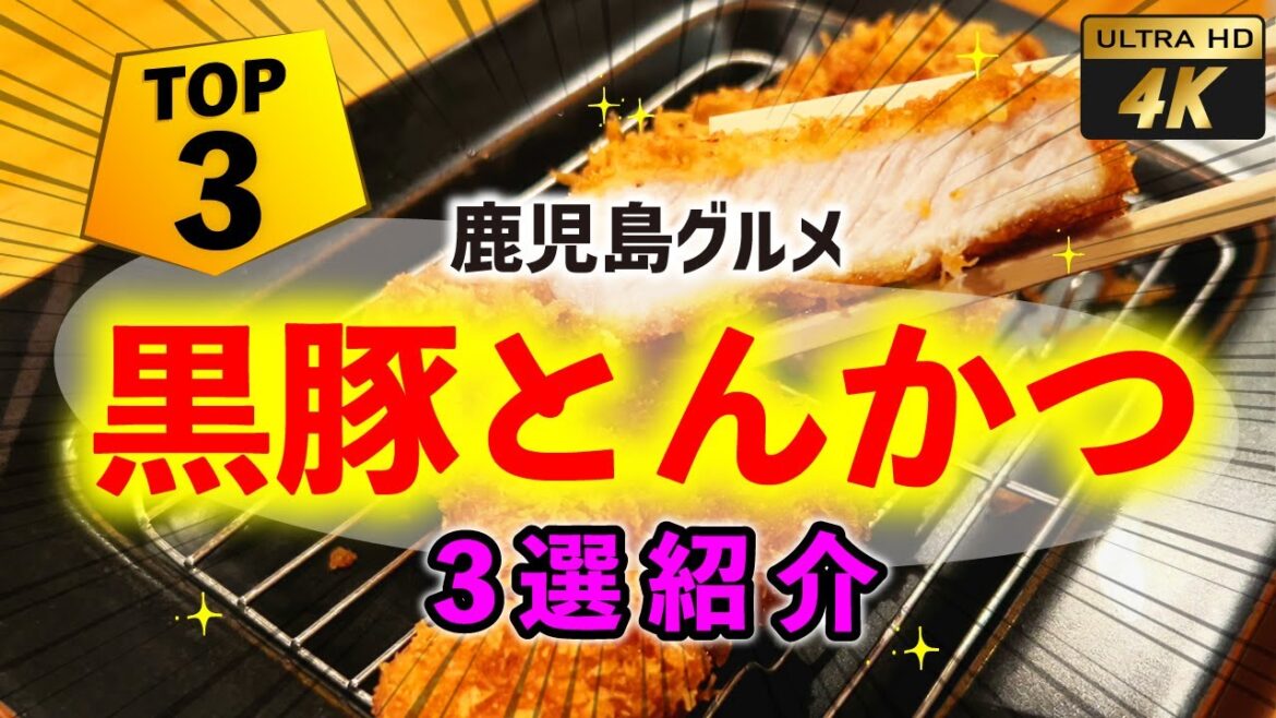 【鹿児島グルメ✨黒豚とんかつオススメ3選】鹿児島と言えば黒豚とんかつ🥩地元主婦がおすすめする黒豚とんかつ名店ベスト3を紹介します😋 【鹿児島グルメ✨黒豚とんかつオススメ3選】鹿児島と言えば黒豚とんかつ🥩地元主婦がおすすめする黒豚とんかつ名店ベスト3を紹介します😋