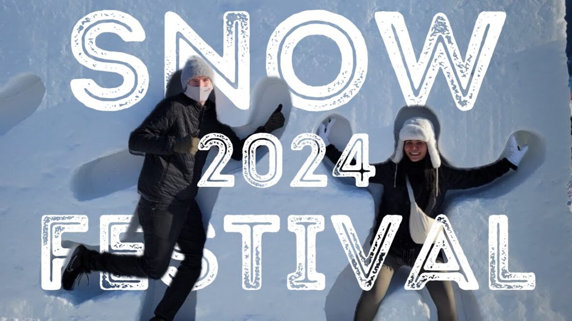 First time seeing snow! Hokkaido, Japan Snow Festival 2024 First time seeing snow! Hokkaido, Japan Snow Festival 2024