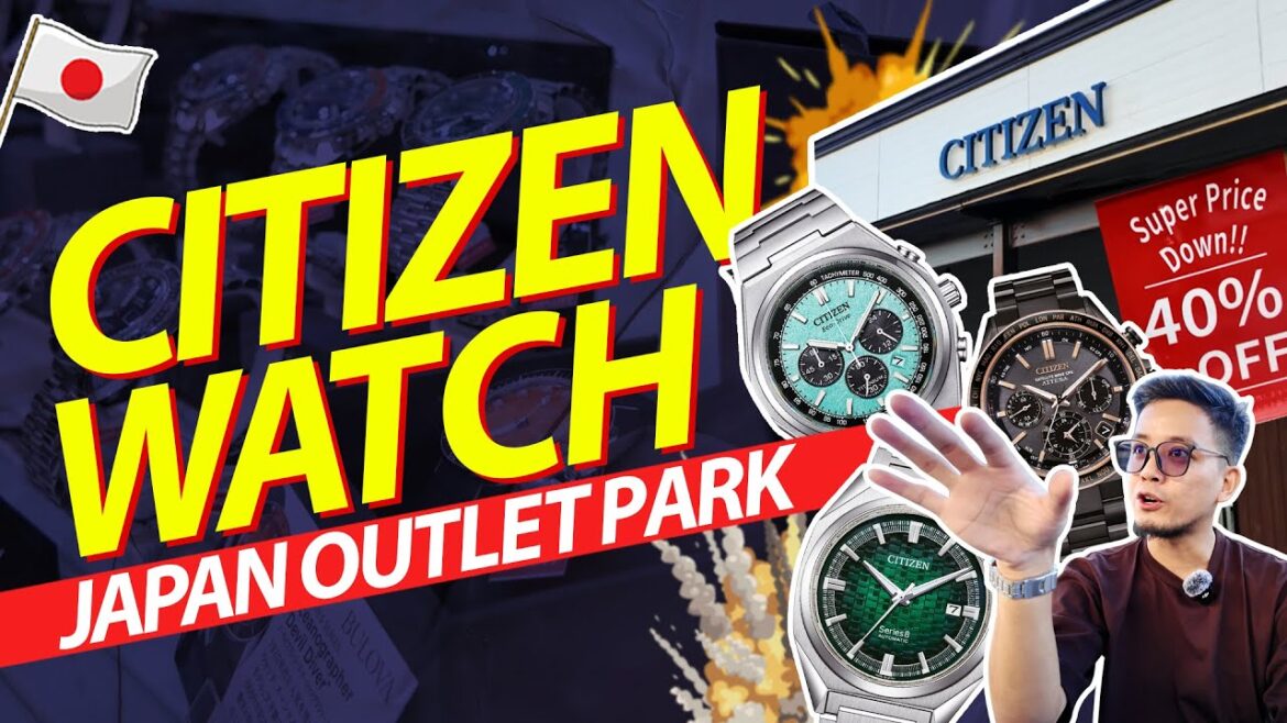 BIG DISCOUNT Citizen Watch for your Japan Shopping in Toki Premium Outlets! BIG DISCOUNT Citizen Watch for your Japan Shopping in Toki Premium Outlets!