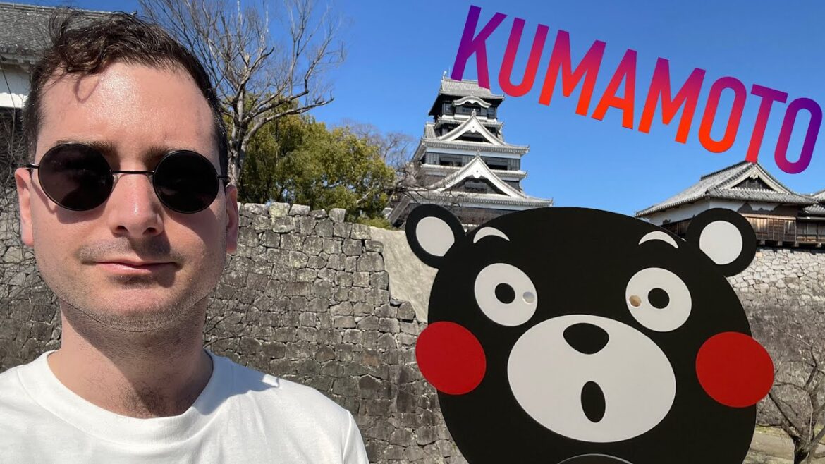 Let’s meet KUMAMON and see a castle and volcano | Kumamoto — Kyushu — Japan