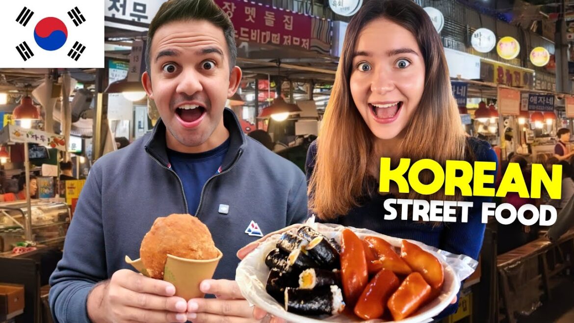 KOREAN STREET FOOD Tour in Seoul, South Korea 🇰🇷 (WITH A LOCAL)
