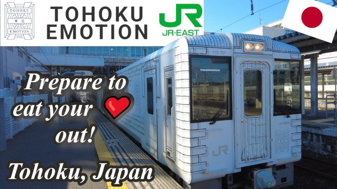 The TOHOKU EMOTION | JAPAN RAIL EAST JOYFUL TRAIN | A journey through northern Japan!