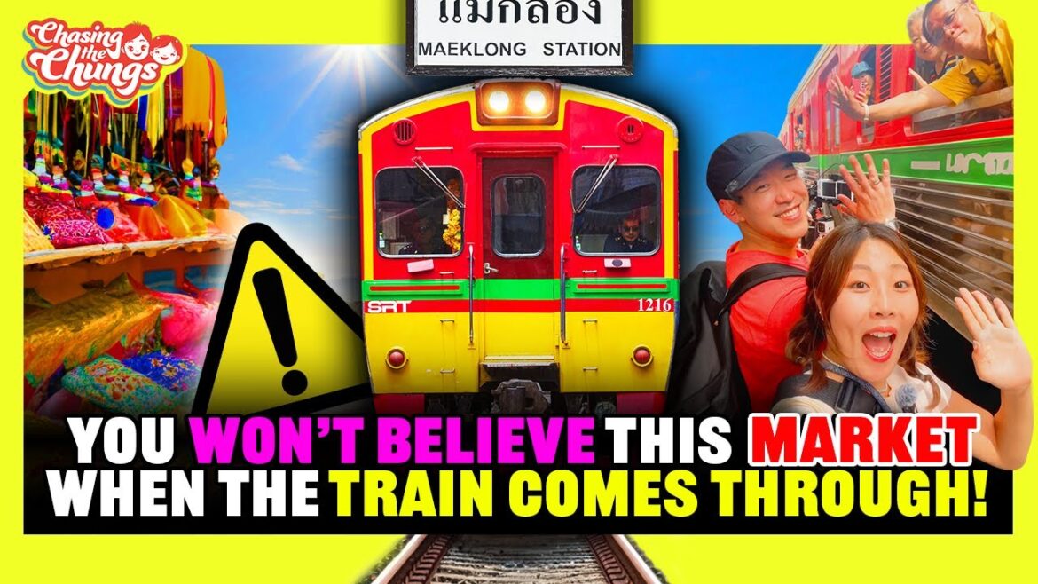 Bangkok Day Trip: The Famous Maeklong Train Market Experience!