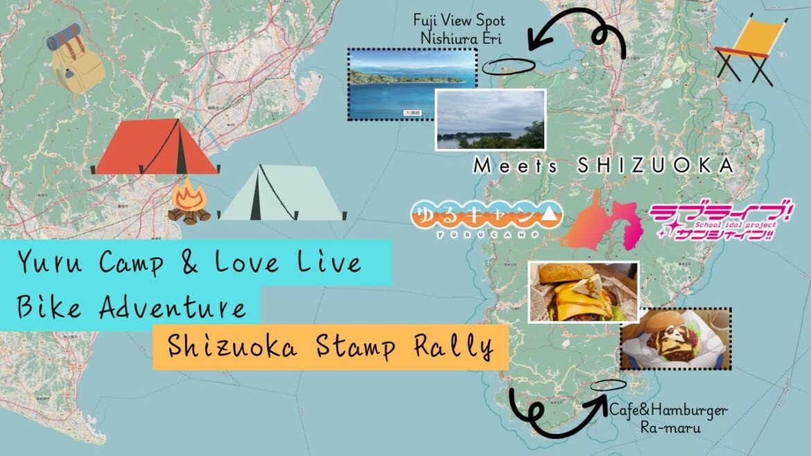 Yuru Camp & Love Live Bike Adventure | Shizuoka Rally