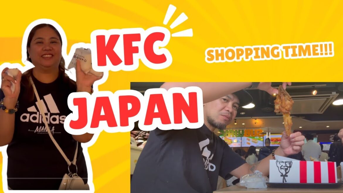 KFC Japan and Shopping! Sakuragicho Yokohama