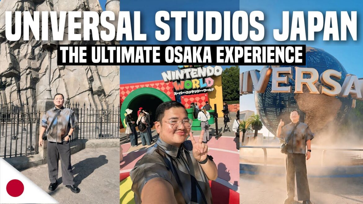 UNIVERSAL STUDIOS JAPAN: The ULTIMATE OSAKA EXPERIENCE 🇯🇵 | Ivan de Guzman