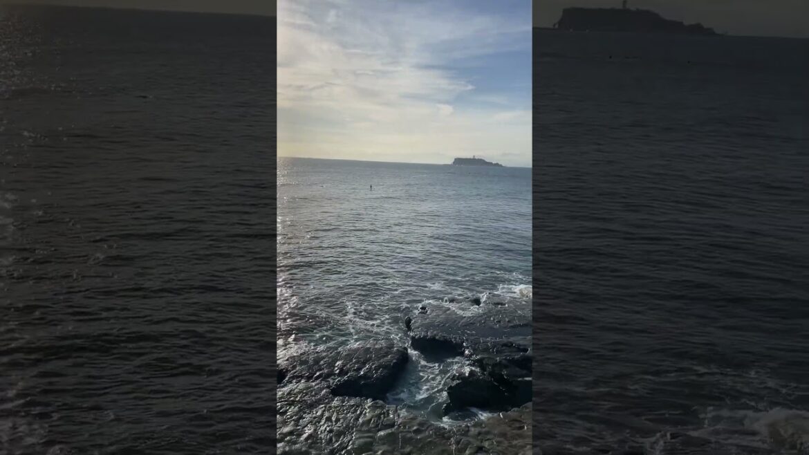 The beautiful coast near Kamakura