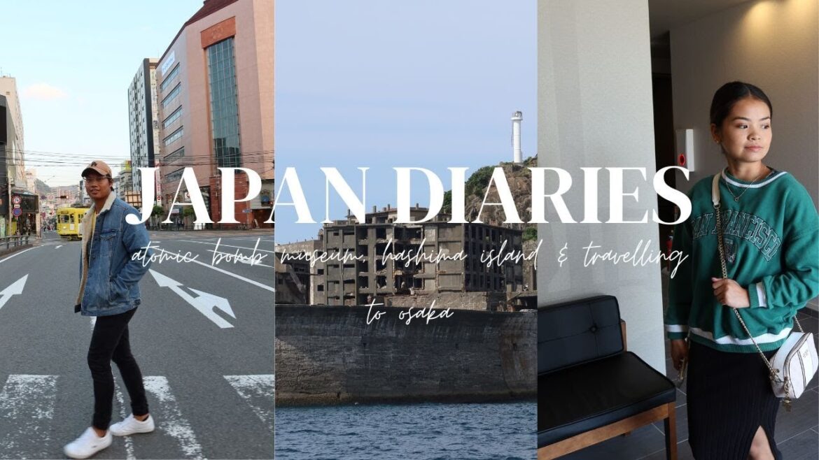 joe tries sake for the first time  |  japan diaries - nagasaki atomic bomb museum and hashima island