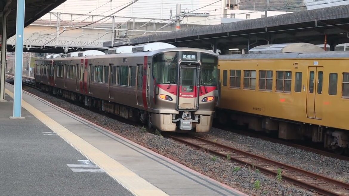 【試運転ハンドル訓練】227系0番台   新下関駅