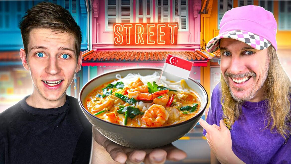 On teste la STREET FOOD de SINGAPOUR avec @IciJapon 🇸🇬