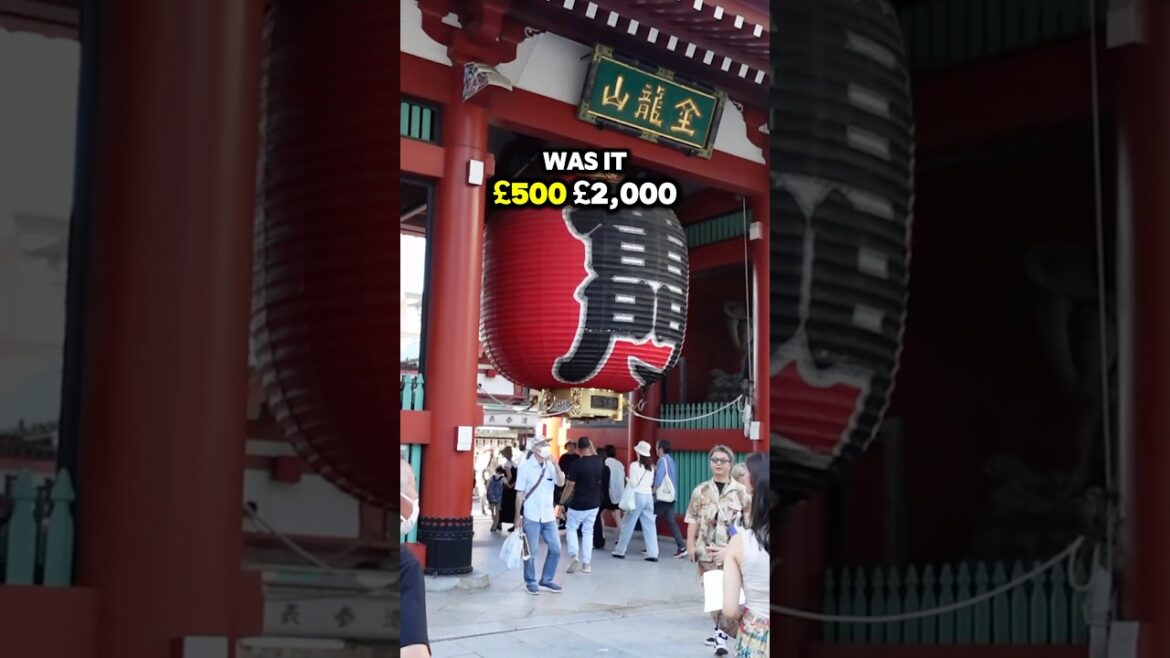 My 2024 Tokyo Dream Trip Cost Me HOW MUCH?! #shorts