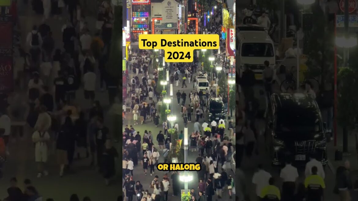TOP TRENDING TRAVEL DESTINATIONS TO EXPLORE IN 2024 #travel2024 #tokyo #Patagonia #Kyoto #Paris