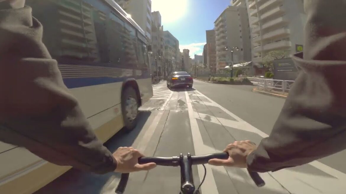 Bike Ride in Shibuya, Tokyo |  POV