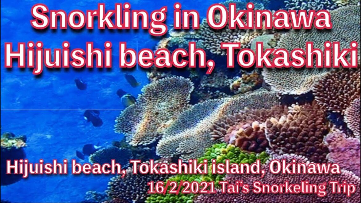 【#20 Tai’s Snorkeling Trip in Okinawa】Hijuishi Beach, Tokashiki island, Okinawa, Japan 【#20 Tai’s Snorkeling Trip in Okinawa】Hijuishi Beach, Tokashiki island, Okinawa, Japan