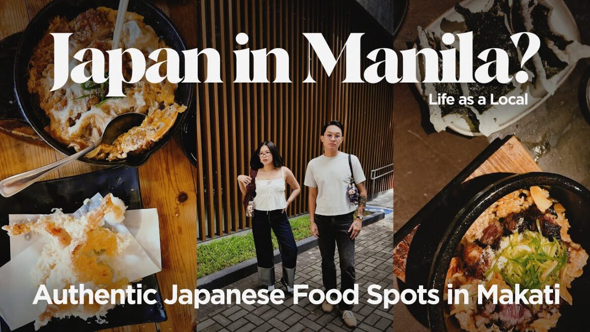 MANILA VLOG: Best Food Spots in MAKATI 🇵🇭 🇯🇵 Top Japanese Restaurants, & More | The Sierra’s