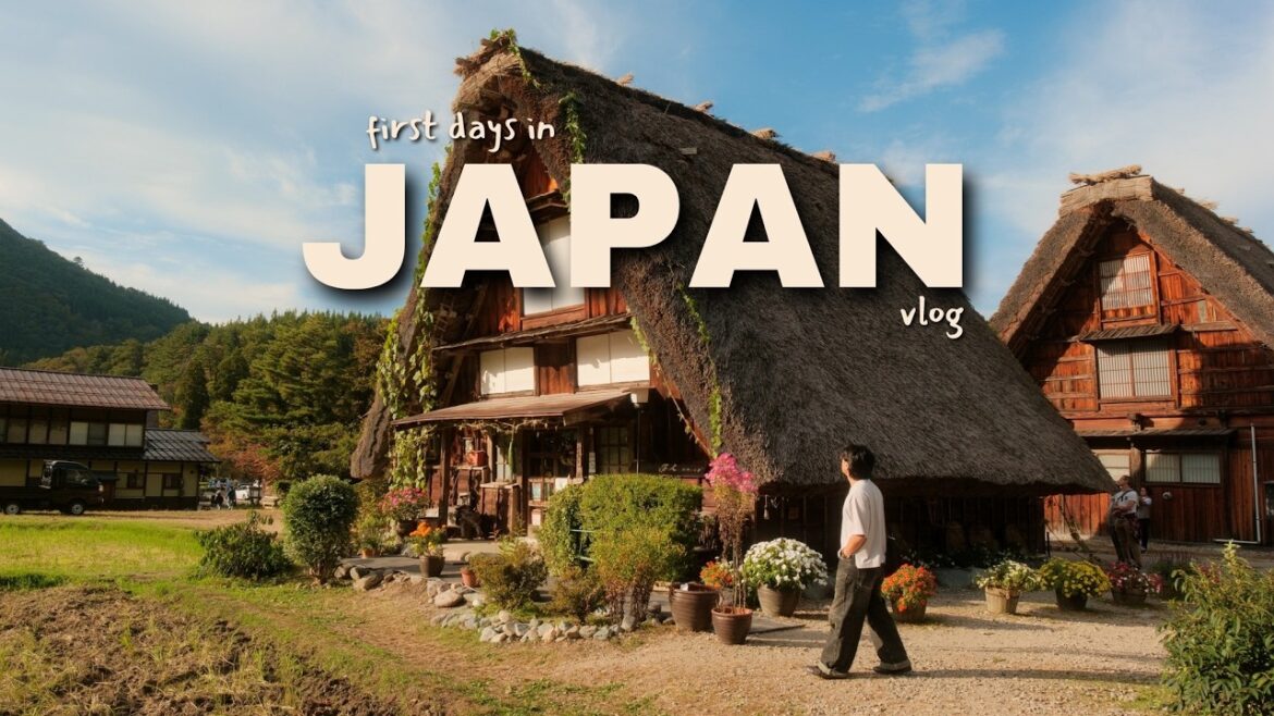 my first days in japan