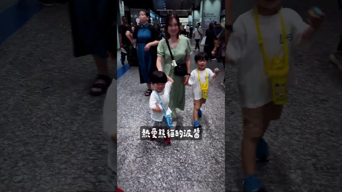 大阪難波的孤單熊貓