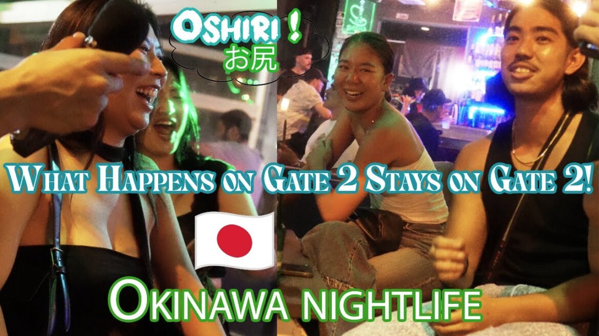 Exploring Okinawa's Nightlife with Friends: An Interview on Gate 2 Street JAPAN TRAVEL NIGHTLIFE