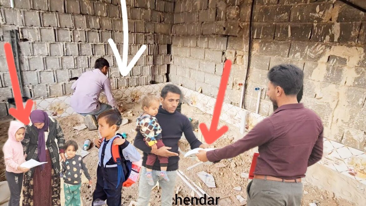 Majid’s efforts to remove the accusation from Mehtab and install kitchen tiles Majid's efforts to remove the accusation from Mehtab and install kitchen tiles