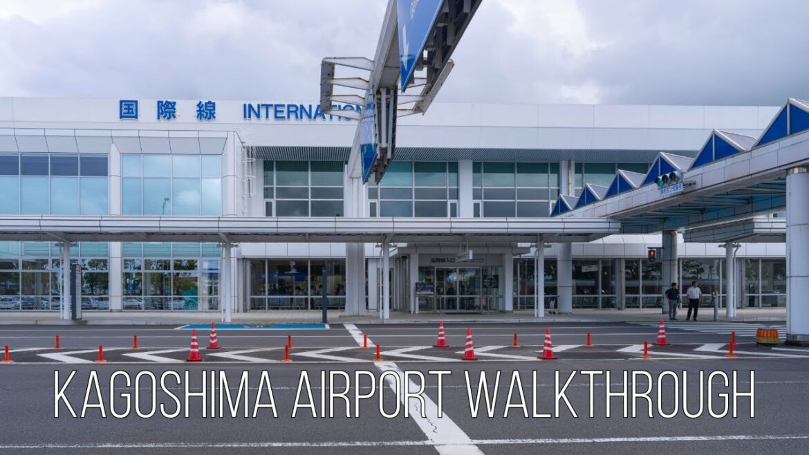 [4K Airport] Kagoshima Airport Walkthrough