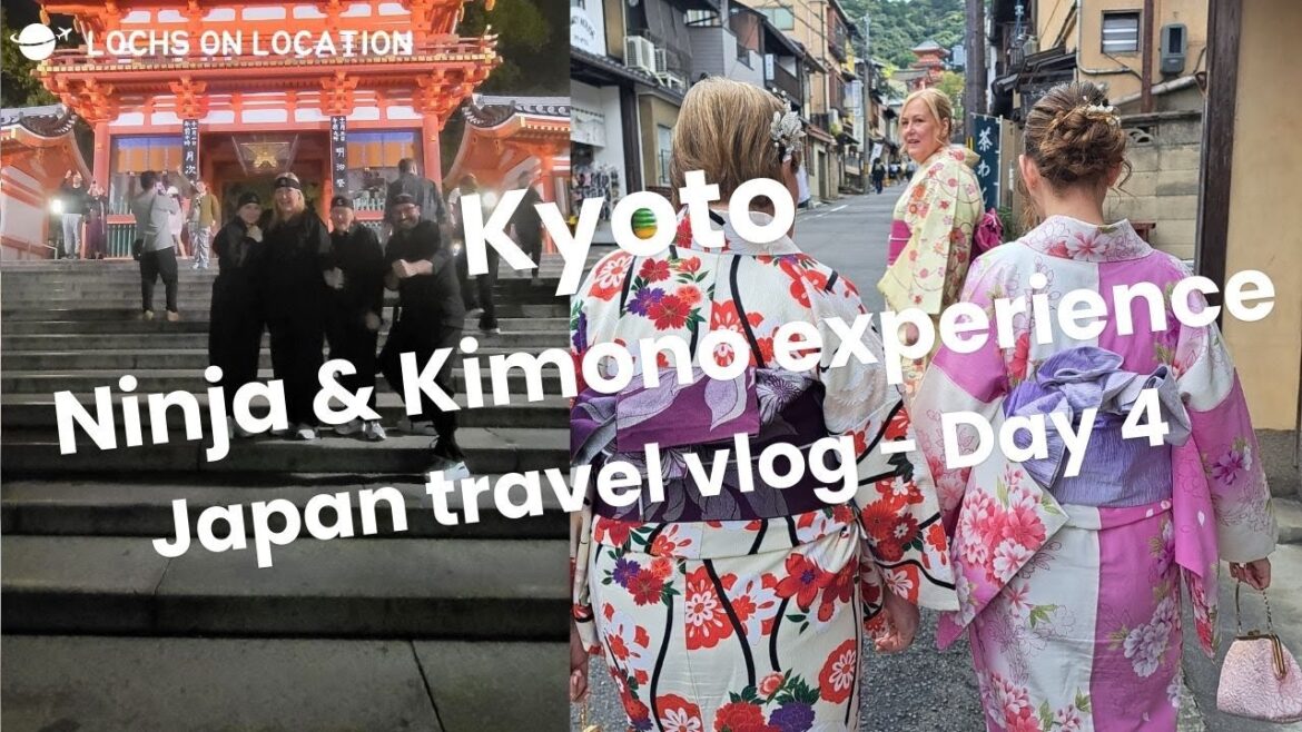 Japan Travel Day 4 - Unforgettable Kyoto Adventures: Ninja Experience & Kimono Magic!