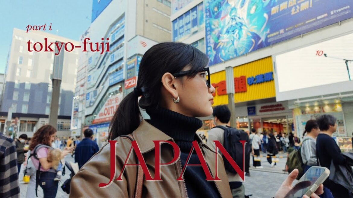 Tokyo in Autumn | Chasing Mt Fuji for 2 days | my osmo pocket 3 got broken | 10 DAYS JP DIY (part 1)