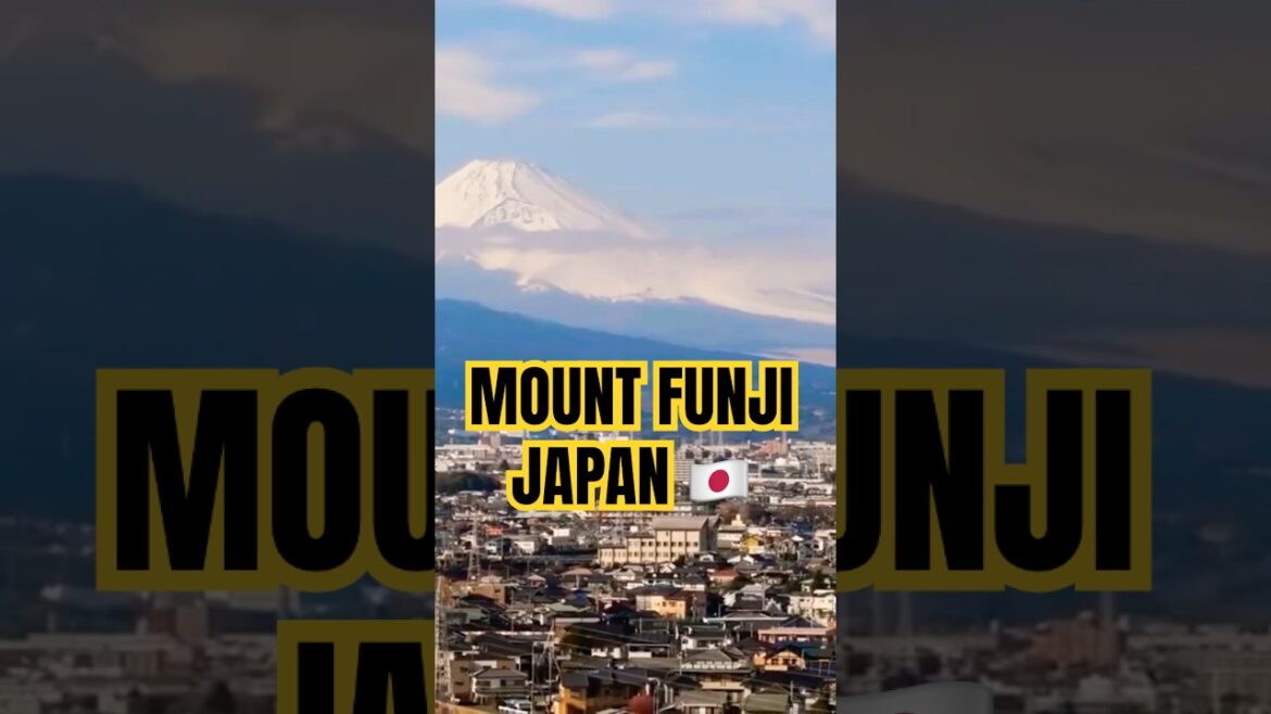 Mount Fuji – Japan π―π΅ #shorts Mount Fuji - Japan π―π΅ #shorts