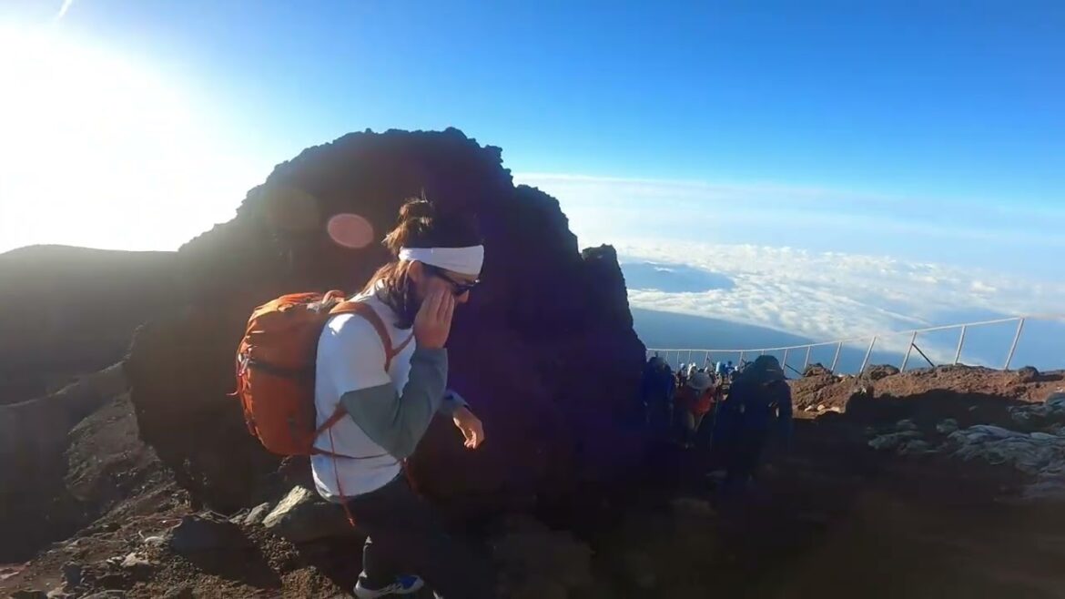 Mt.FUJI CLIMBING 3776m