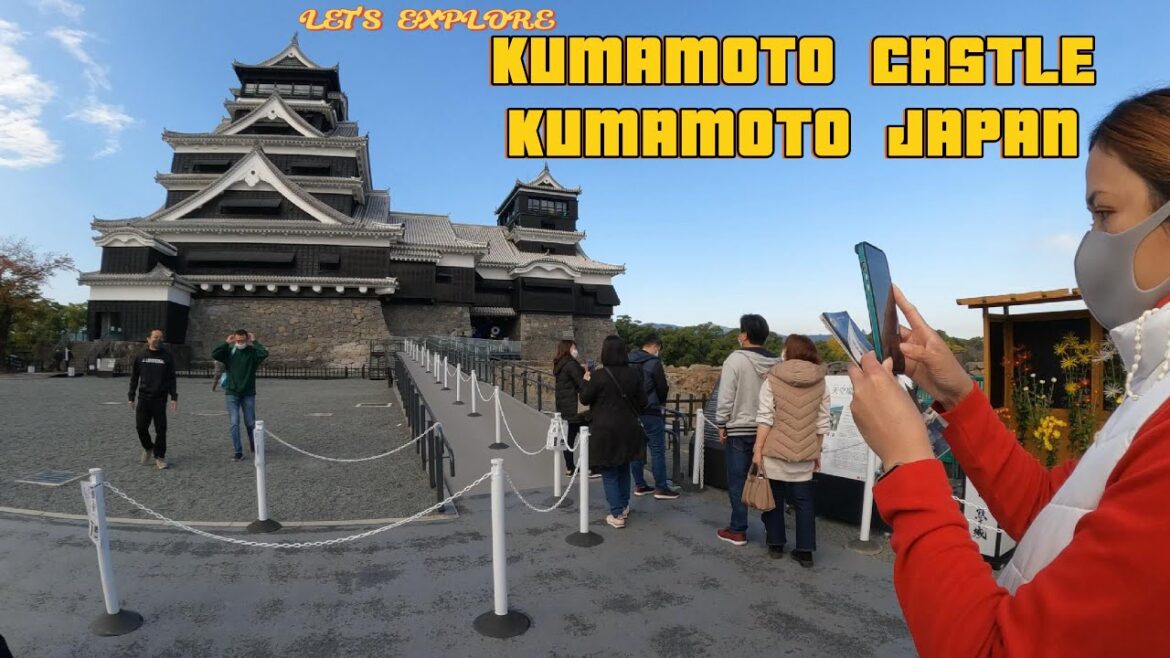 KUMAMOTO CASTLE 4K WALK TOUR