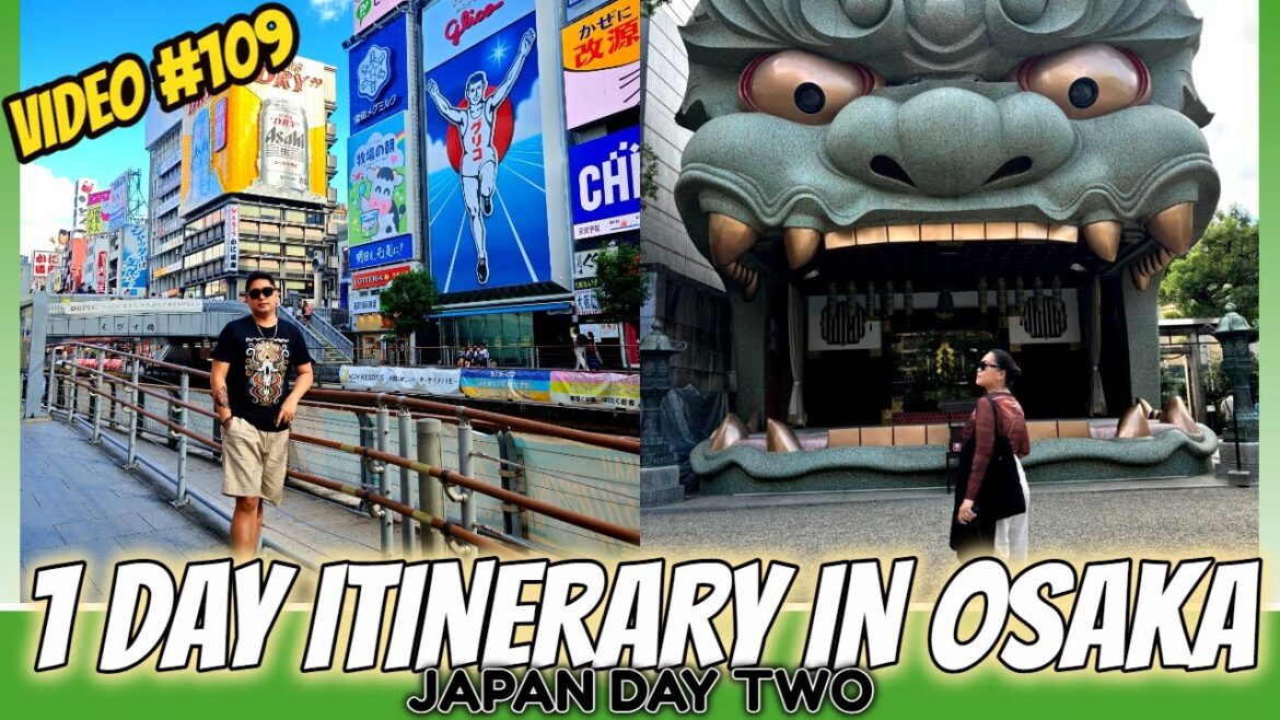 Osaka Travel Guide | Dotonbori, Yasaka Shrine, Shopping Adventures & More!