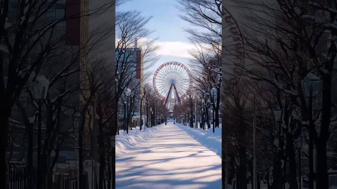Sapporo odori park #midjourney #klingai #aiart