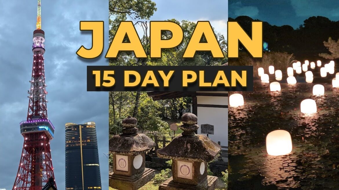 A SIMPLE Japan Travel Guide - Tokyo, Osaka, Uji, Kyoto, Yokohama in 15 Days