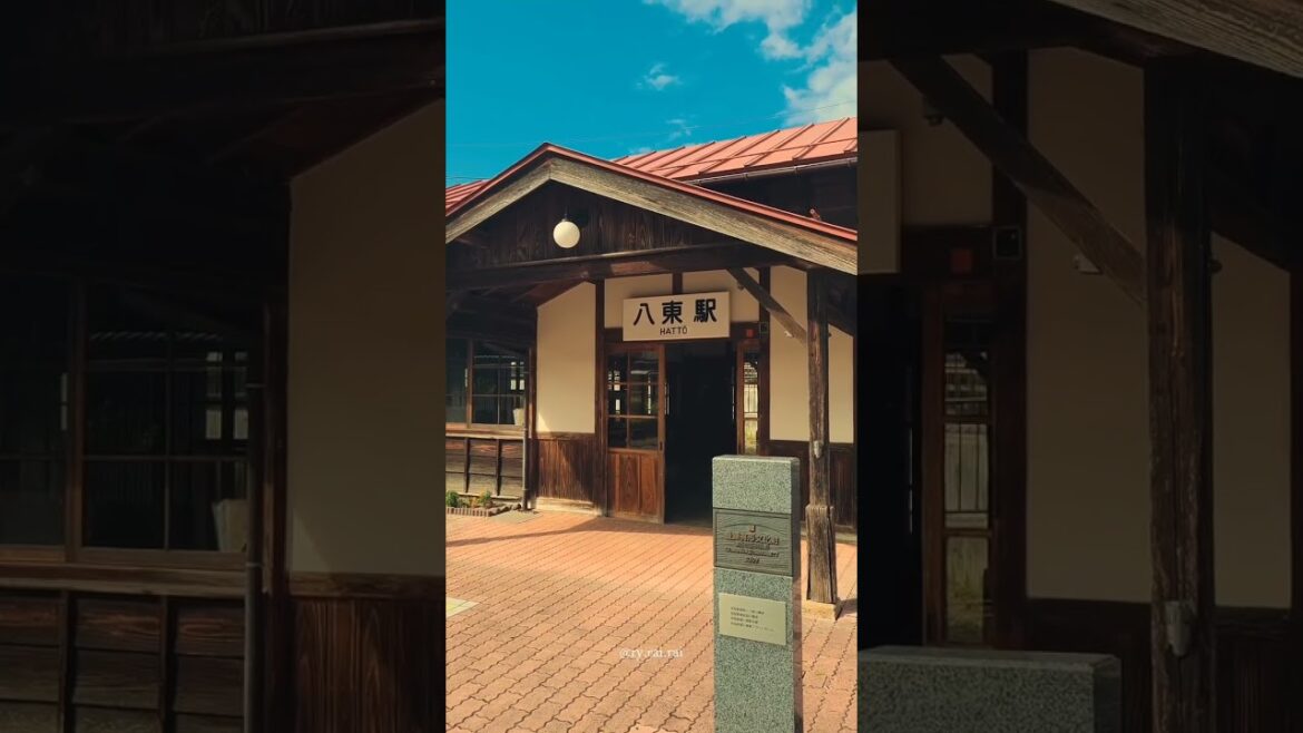 Hattostation, Yazu, Tottori✨️|#japan #japantravel #日本|