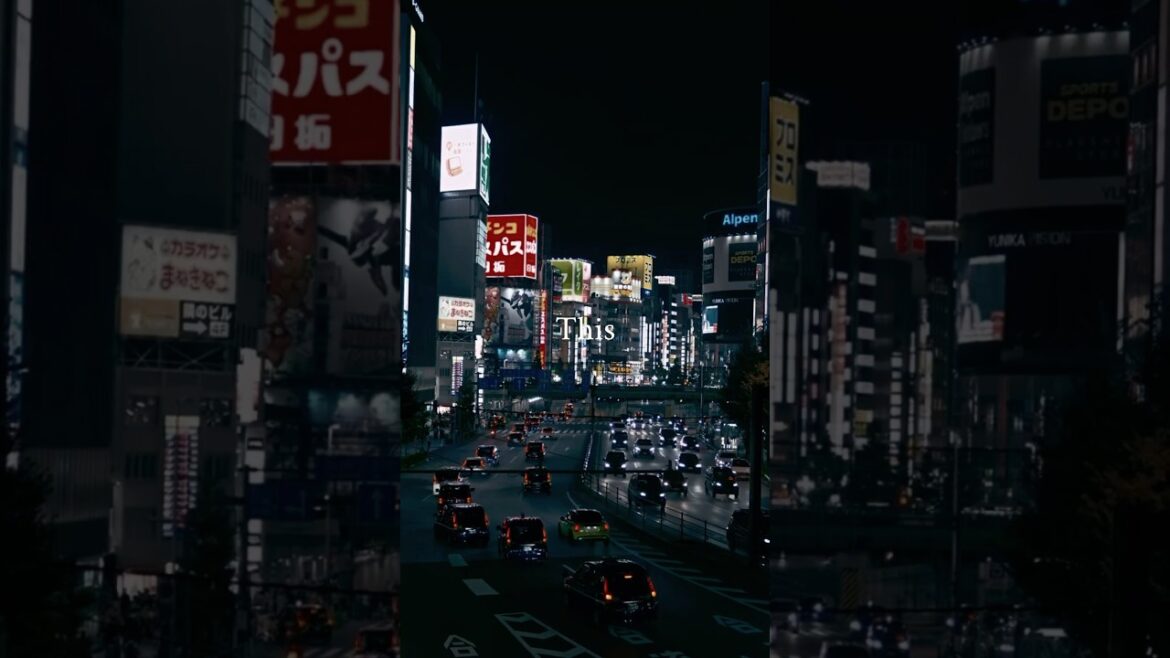 TOKYO SHINJUKU JAPAN ❤️#shorts #travel #japan