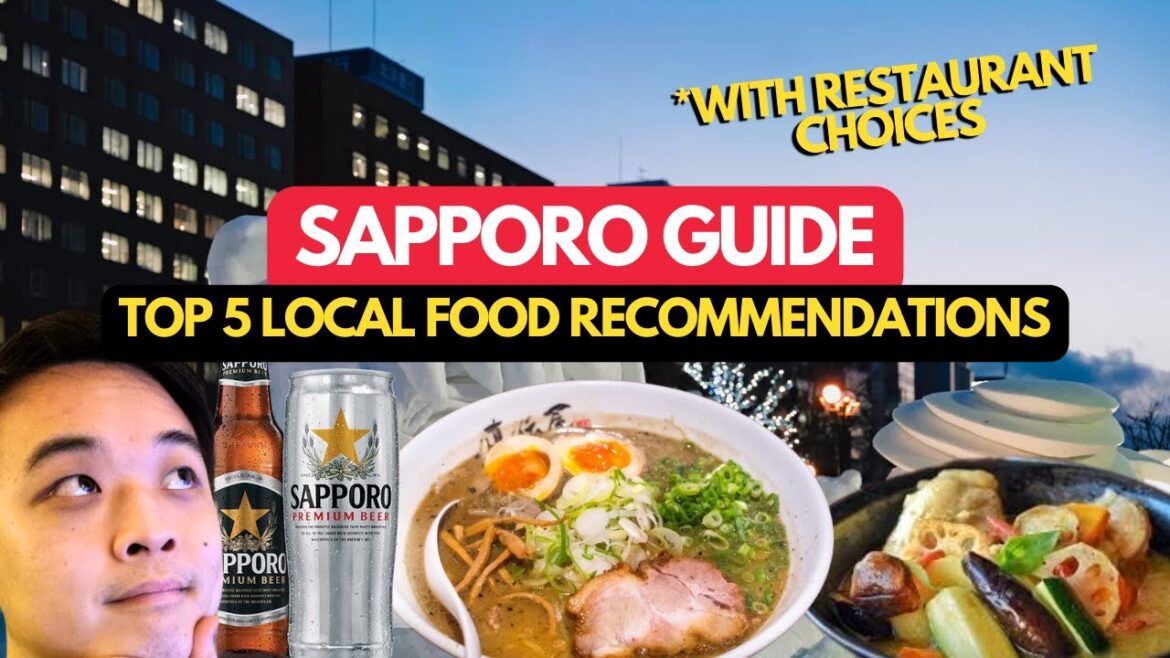Quick Food Itinerary For Sapporo Japan | With Local Recommendations