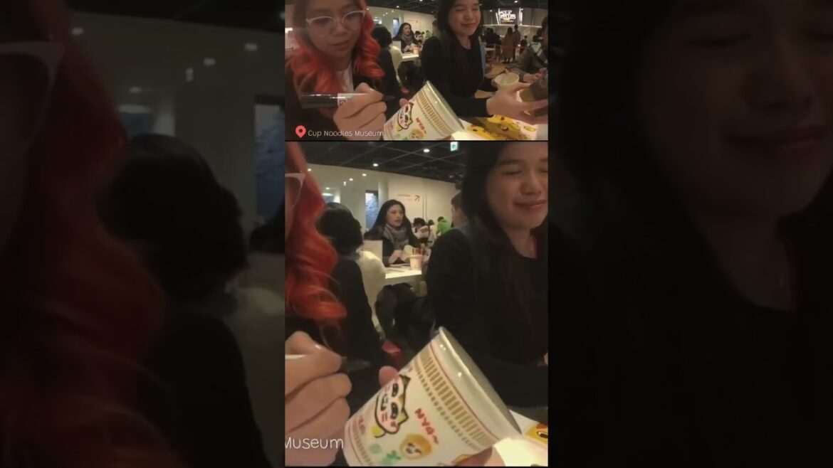Osaka Cup Noodle Museum #travel #vlog