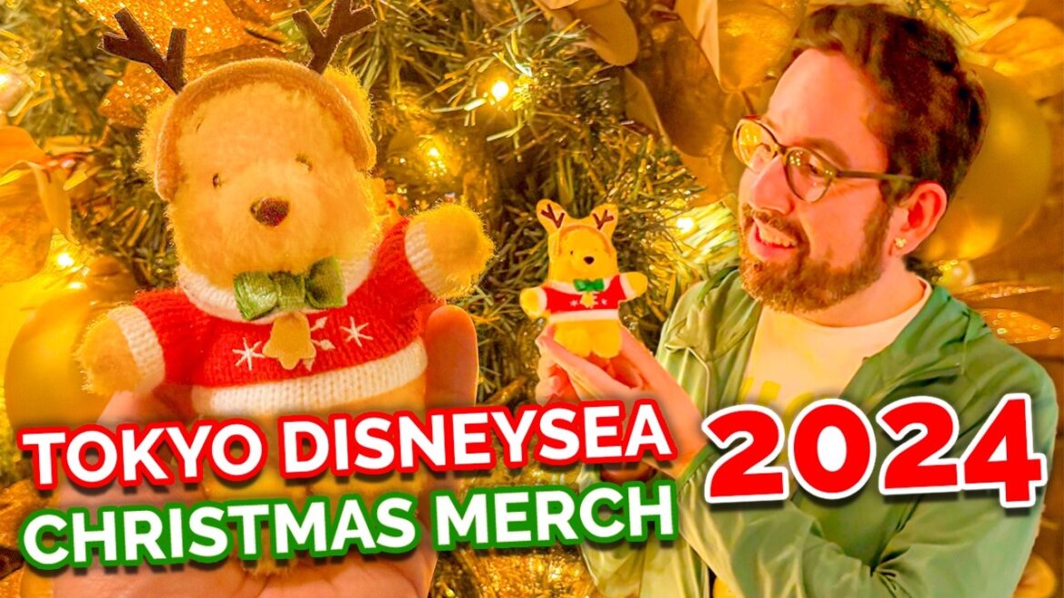 Tokyo DisneySea Christmas 2024 Merch Tour! 🍯