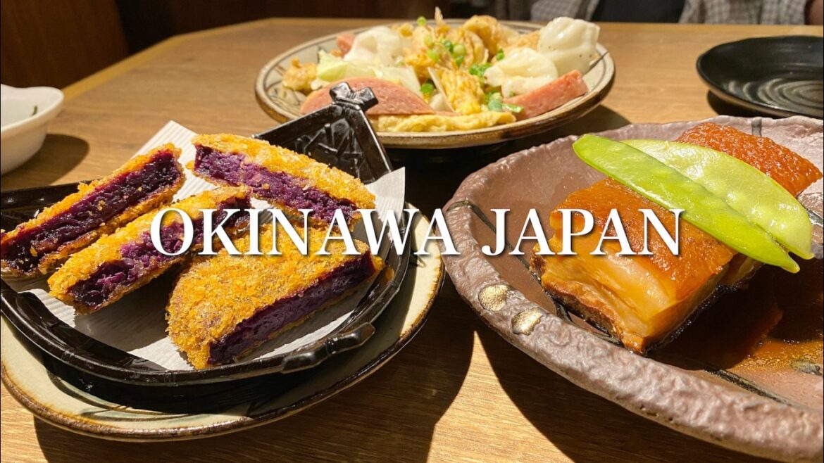 【沖縄旅行①】初日のグルメ編！沖縄料理と空港グルメを満喫！