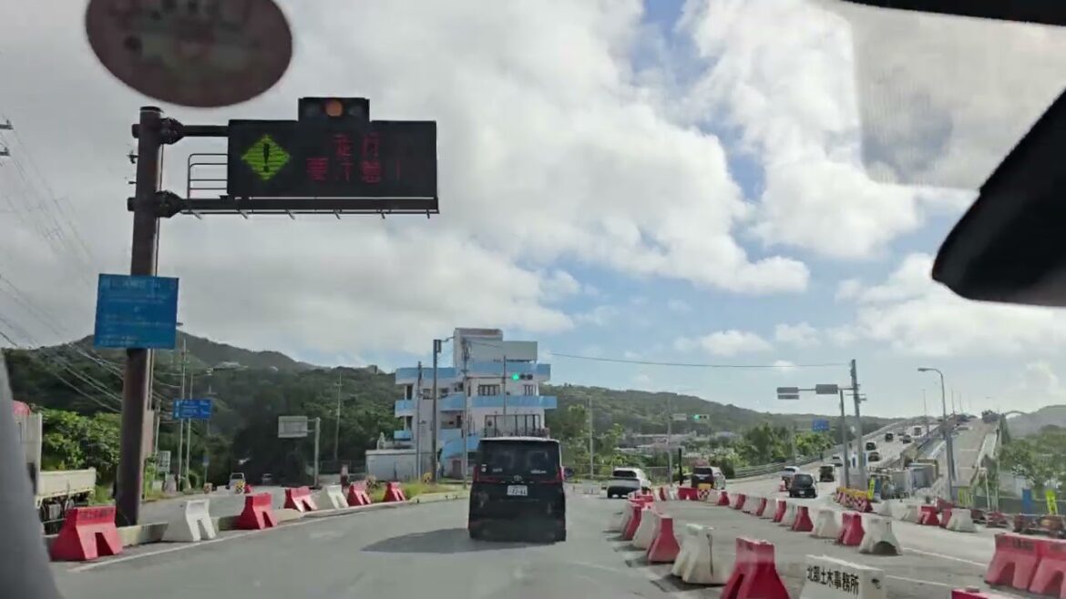 Okinawa driving timelapse
