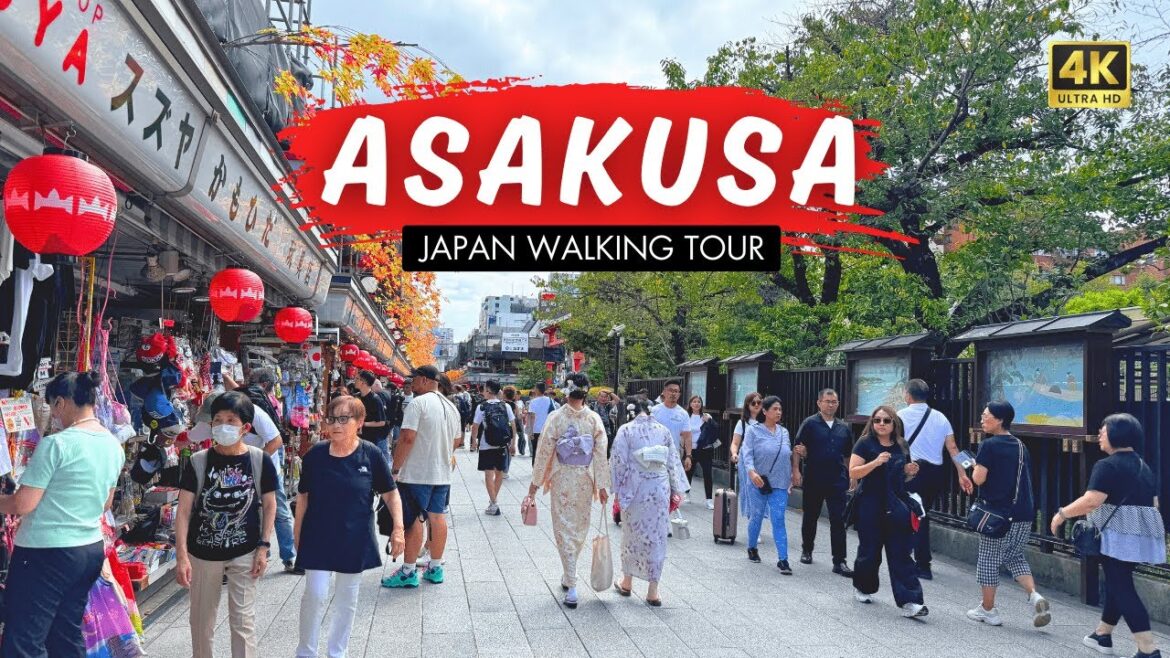 π―π΅ TOKYO JAPAN 4K | Asakusa Walking Tour π―π΅ TOKYO JAPAN 4K | Asakusa Walking Tour