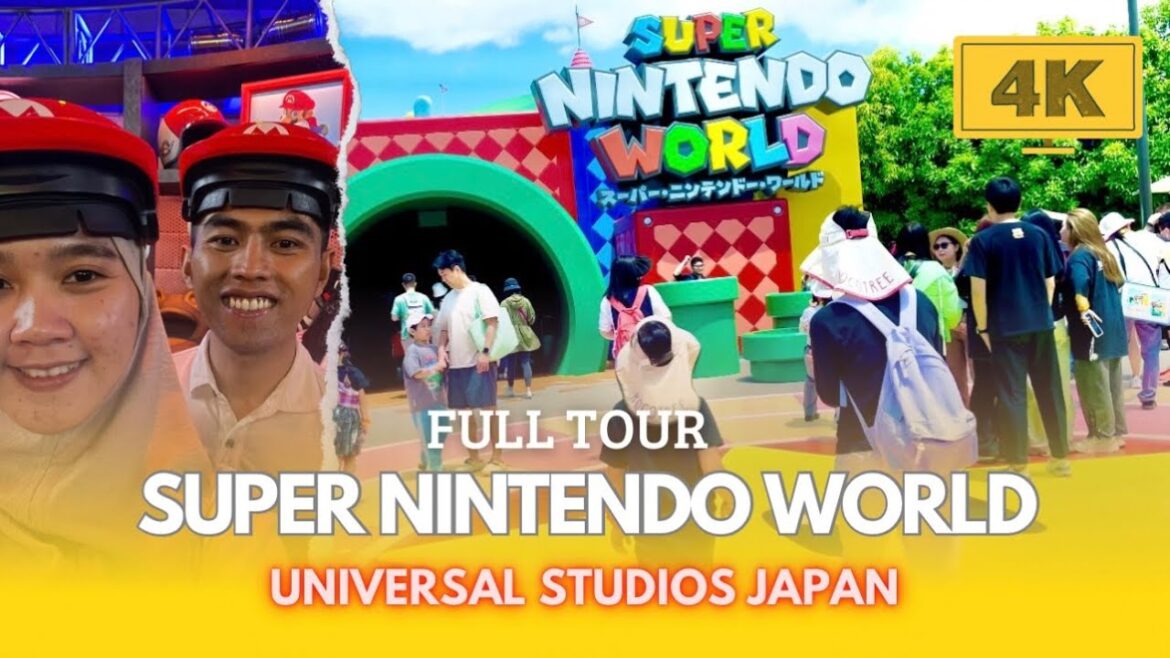 Super Nintendo World Land Full Tour at Universal Studios Japan || World of Mario in Real Life Super Nintendo World Land Full Tour at Universal Studios Japan || World of Mario in Real Life