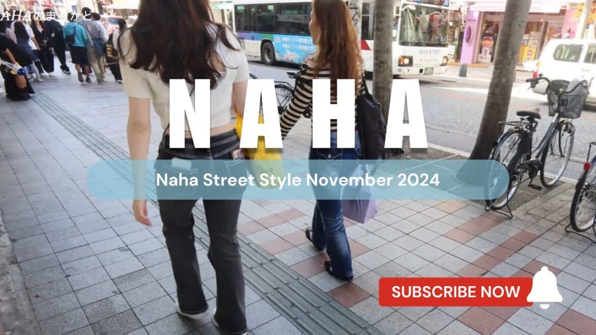 【NAHA STREET STYLE 🇯🇵 】2024年11月下旬👗🍂秋・初冬の那覇のストリートスタイル！