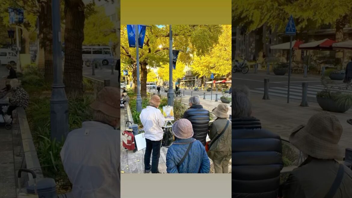 Nihonodori, Yokohama - Autumn Leaves