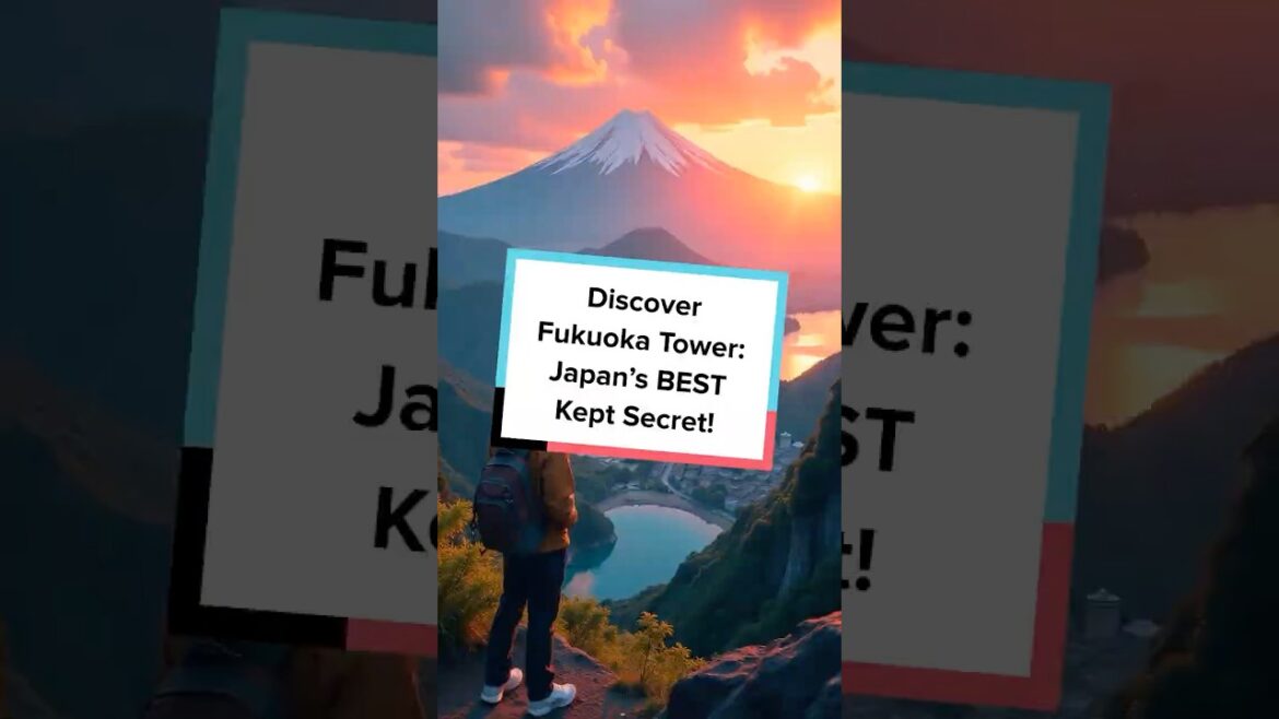 Why Fukuoka Tower Is Secretly Incredible! #shorts #travel #japan
