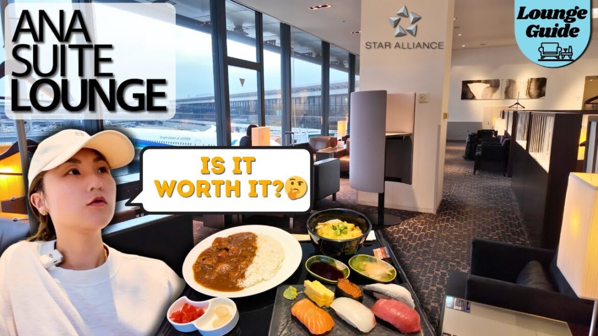 First Class ANA Suite Lounge in Narita Airport | First Class Access | Star Alliance Lounge