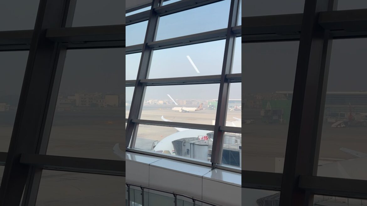 Air india and Vistara together at delhi airport #vistaraairlines #airindiaflight #delhiairport