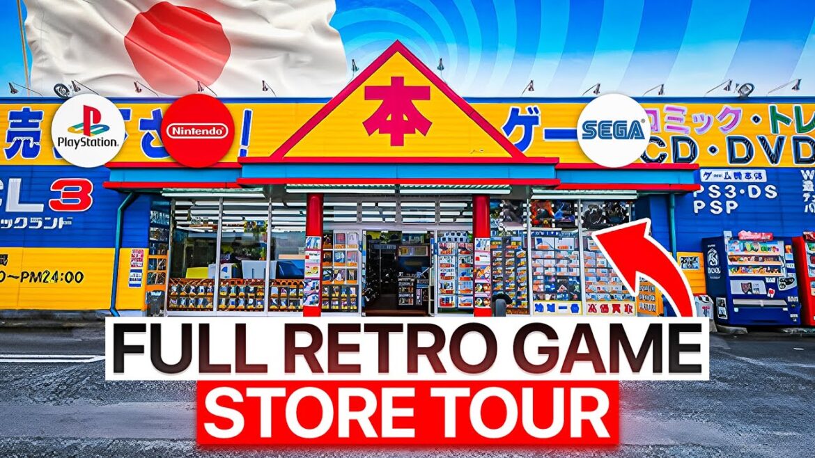 Japan's SECRET Retro Game Stores!  [FULL STORE TOUR]