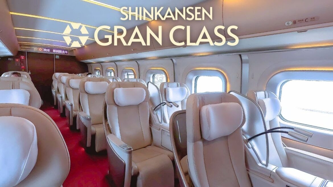 The Most Luxurious Train in Japan: Gran Class Shinkansen to Hakodate! The Most Luxurious Train in Japan: Gran Class Shinkansen to Hakodate!
